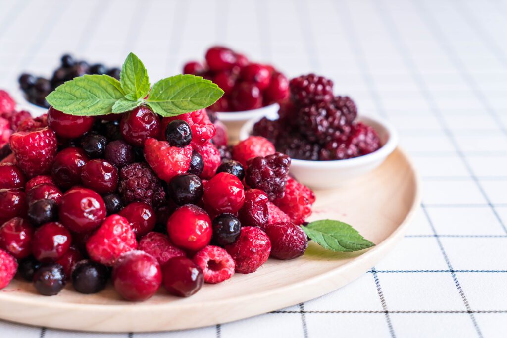 frozen berries