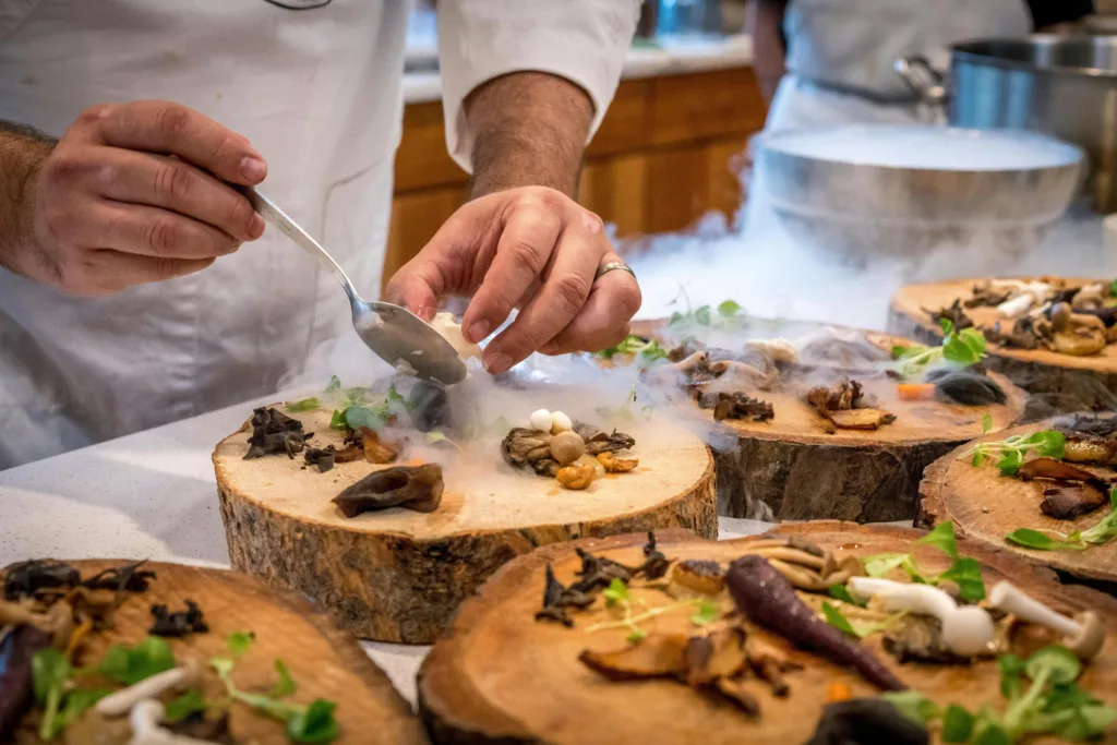 cooking button mushrooms